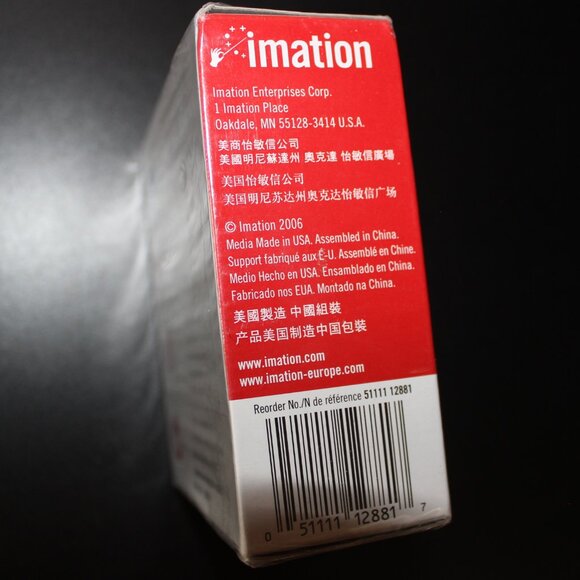 3/$55❤️new sealed IMATION 10-pack 3½" diskettes, Formatted, PC Format, 1.44MB - Picture 3 of 4